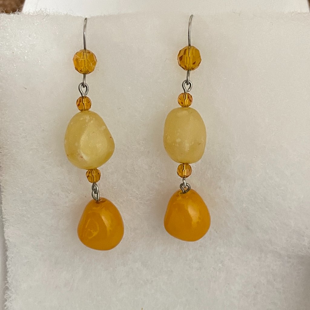 Tarina Tarantino Lucite Drop Earrings 20$